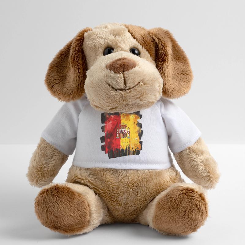Drapeau espagnol Espagne Chien en peluche Helge MiniFeet®