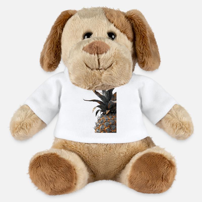 Ananas - MiniFeet® Hund Helge - Weiß
