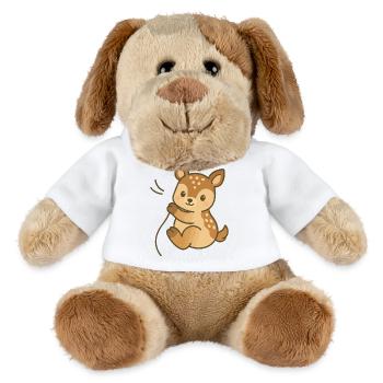 Kuschel-Kitztraum - MiniFeet® Hund Helge - Weiß - Vorne
