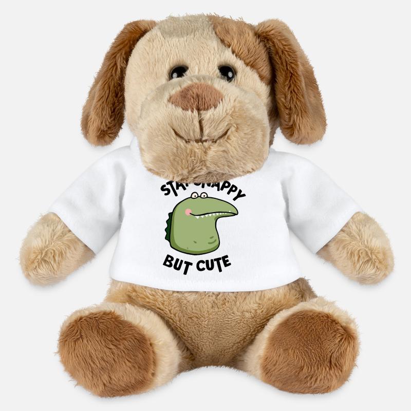 Snappy but cute - MiniFeet® Hund Helge - Weiß