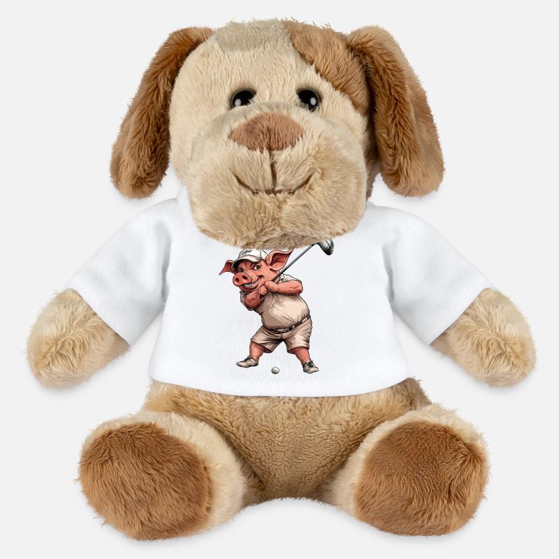 Golf Pig - MiniFeet® Dog Helge - white