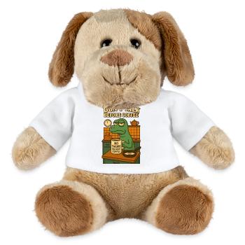 Dino Morgenmuffel - MiniFeet® Hund Helge - Weiß - Vorne