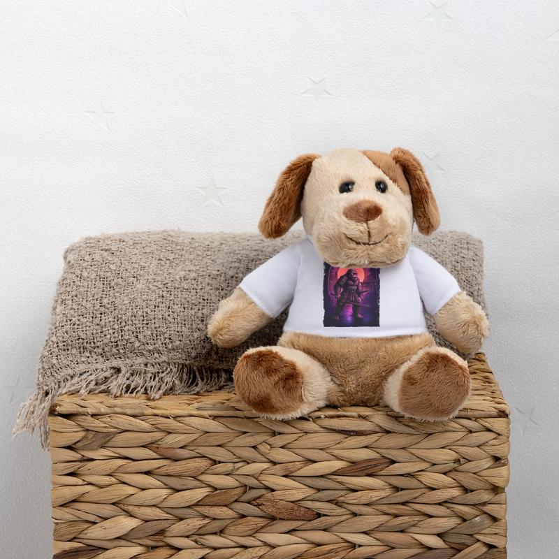 Samouraï Bigfoot Cryptide Sasquatch Yeti Hunter Chien en peluche Helge MiniFeet®