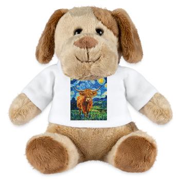 Highland Cow - MiniFeet® Hund Helge - Weiß - Vorne