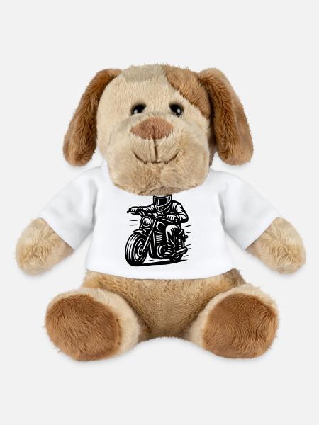 biker - MiniFeet® Dog Helge - white