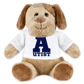 autistic - MiniFeet® Dog Helge - white - Front
