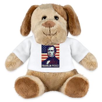 Franklin Pierce Vintage Poster - MiniFeet® Hund Helge - Weiß - Vorne