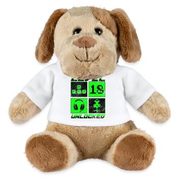 level 18 unlocked - MiniFeet® Hund Helge - Weiß - Vorne