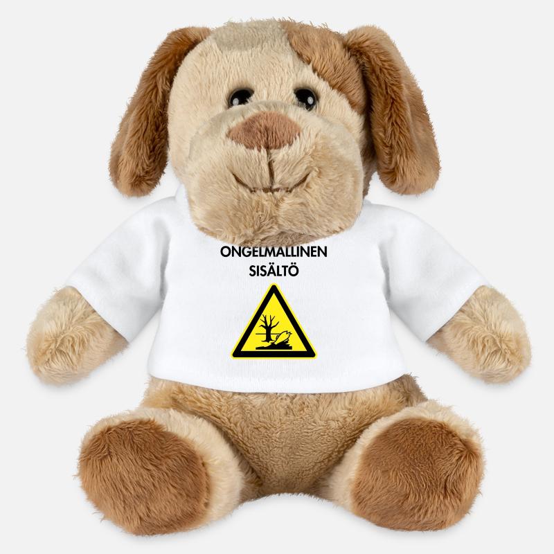 Problematic content - MiniFeet® Dog Helge - white