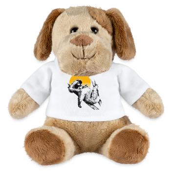 Chilliger Koala Sonnenuntergang - MiniFeet® Hund Helge - Weiß - Vorne
