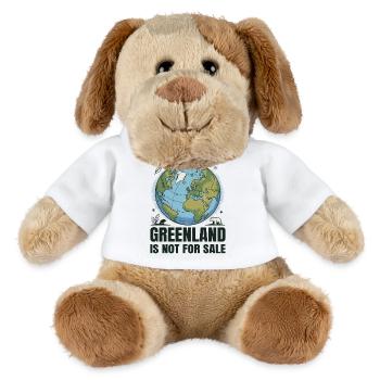 Greenland Is Not For Sale - MiniFeet® Dog Helge - white - Front