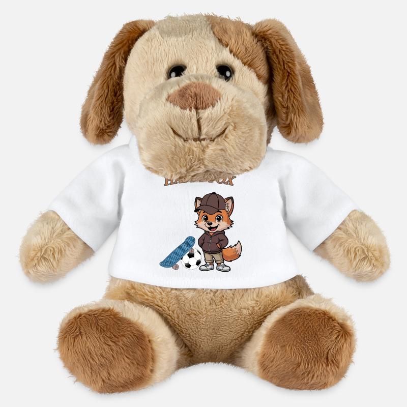 Happy Fox - MiniFeet® Dog Helge - white