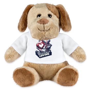 Robotic love of the heart - MiniFeet® Dog Helge - white - Front