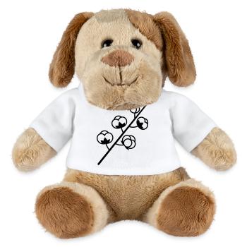 Cotton Plant Branch - MiniFeet® Dog Helge - white - Front