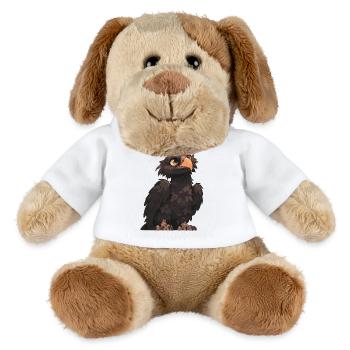 Vautour - Chien en peluche Helge MiniFeet® - blanc - Devant