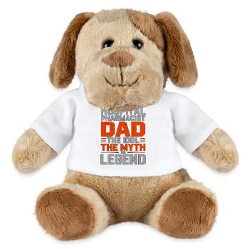 Hospital Pharmacist Dad The Idol Medication Safety - MiniFeet® Hund Helge - Weiß - Vorne