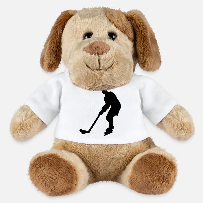 Eishockey Player - MiniFeet® Dog Helge - white