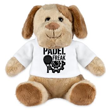 Padel Freak Sport Begeisterung Performance - MiniFeet® Hund Helge - Weiß - Vorne