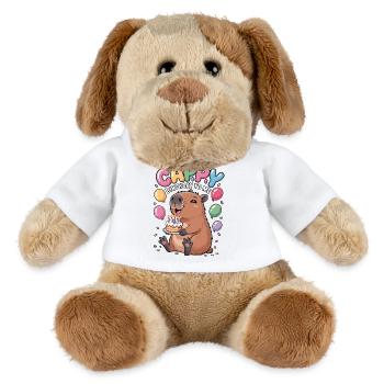Anniversaire, Anniversaire d’enfants, Fête d’anniversaire - Chien en peluche Helge MiniFeet® - blanc - Devant