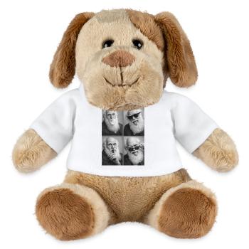 Charles Darwin photo strip - MiniFeet® Hund Helge - Weiß - Vorne
