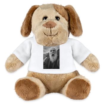 Charles Darwin Selfie - MiniFeet® Hund Helge - Weiß - Vorne