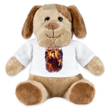 Leonardo Da Vinci Portrait - MiniFeet® Dog Helge - white - Front