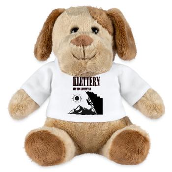 Kein Hobby Klettern Ist ein Lifestyle - MiniFeet® Hund Helge - Weiß - Vorne