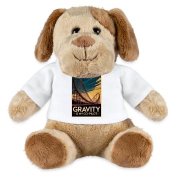 Gravity as a passenger | Roller coaster - MiniFeet® Dog Helge - white - Front