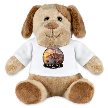 Rovinj Kroatien Küstenstadt Altstadt Urlaub Erinne - MiniFeet® Hund Helge - Weiß - Vorne