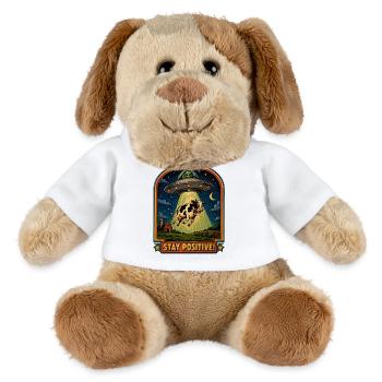 Cow in UFO light beam - MiniFeet® Dog Helge - white - Front