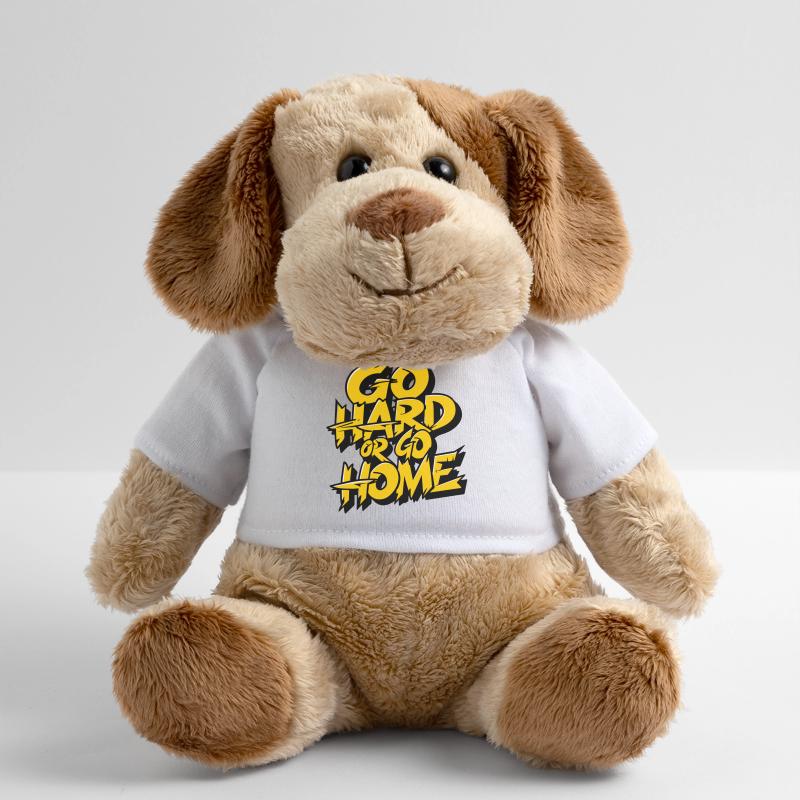 Motivational design Do it - go through with it or leave MiniFeet® Dog Helge