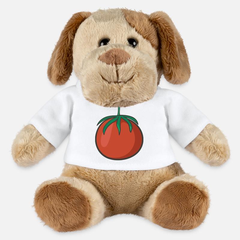 Tomate - MiniFeet® Hund Helge - Weiß