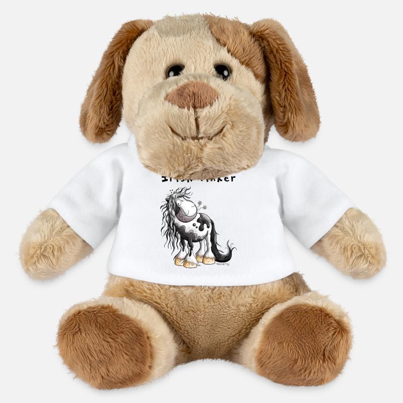 Süßer Irish Tinker - MiniFeet® Hund Helge - Weiß