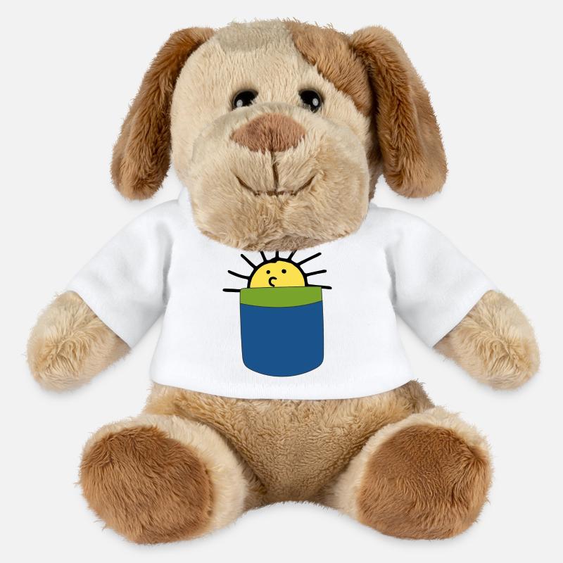 Sonne - MiniFeet® Hund Helge - Weiß
