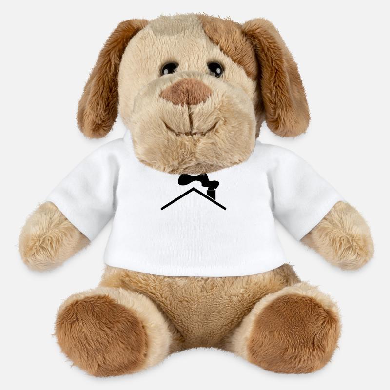 Dach - Haus Dach - MiniFeet® Hund Helge - Weiß