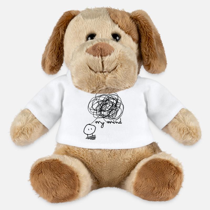 Mein Verstand - MiniFeet® Hund Helge - Weiß