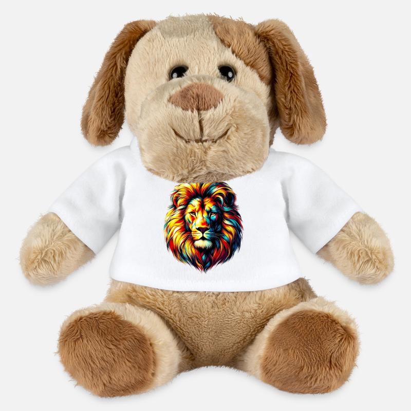 Löwe - MiniFeet® Hund Helge - Weiß