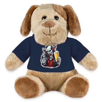 Vampir / Dracula / Blutsauger / Halloween / Mythos - MiniFeet® Hund Helge - French Navy - Vorne