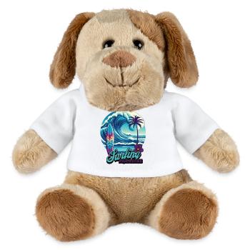 Surfing Paradise - MiniFeet® Hund Helge - Weiß - Vorne