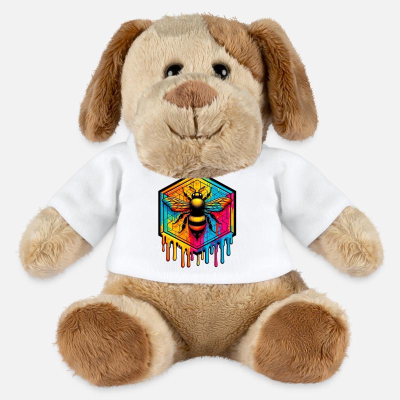 Biene - MiniFeet® Hund Helge - Weiß