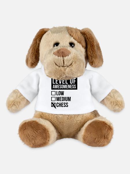 Schach Schach Schach Schach - MiniFeet® Hund Helge - Weiß