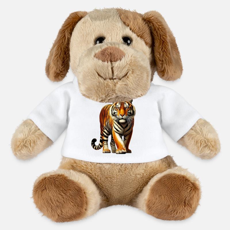 Tiger - MiniFeet® Hund Helge - Weiß