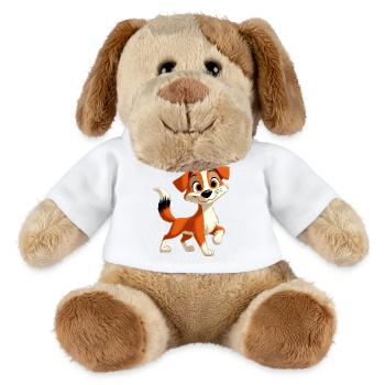 Fox Terrier - MiniFeet® Dog Helge - white - Front