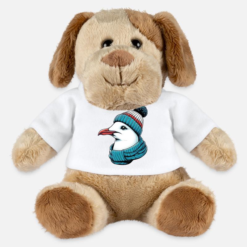 Möwe - MiniFeet® Hund Helge - Weiß