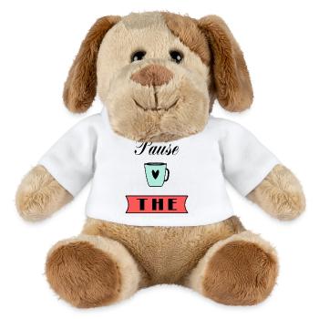 anniversary. Anniversary Decade. humor. funny - MiniFeet® Dog Helge - white - Front