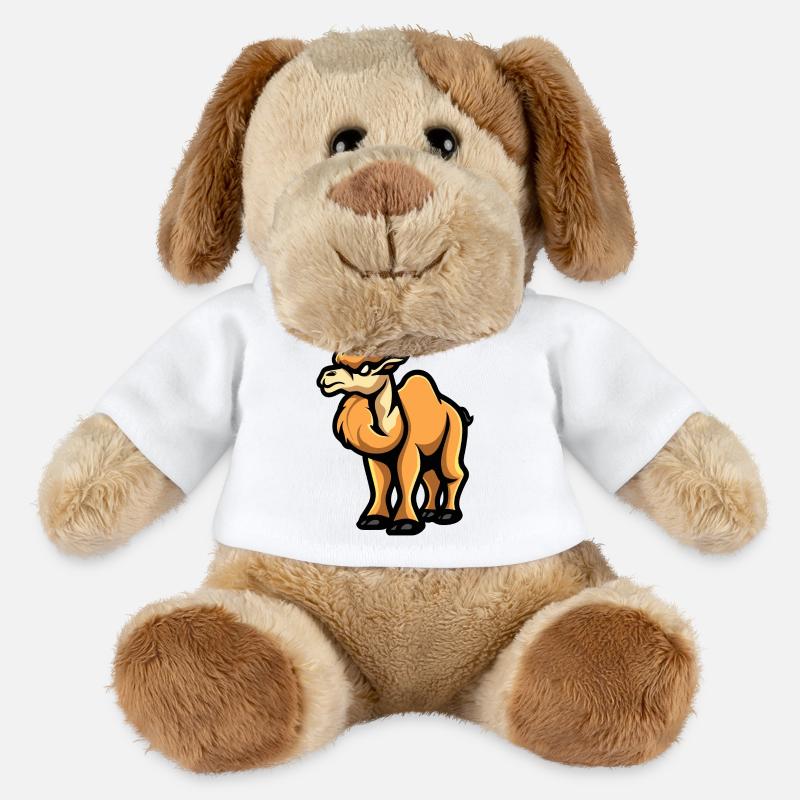 Camel Comic - MiniFeet® Dog Helge - white