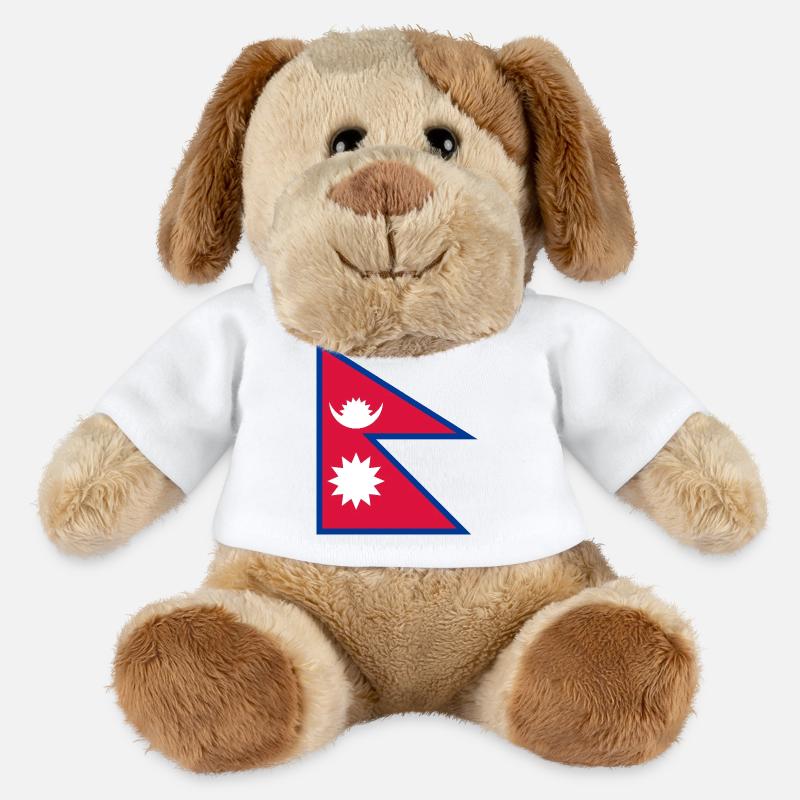 Nepal - MiniFeet® Hund Helge - Weiß