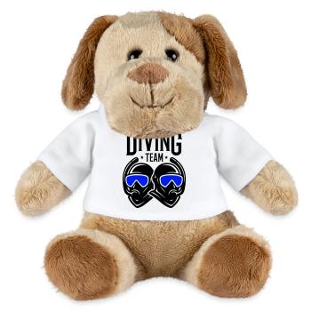Diving Team Diving - MiniFeet® Dog Helge - white - Front