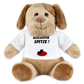 Einsame Spitze - MiniFeet® Hund Helge - Weiß - Vorne