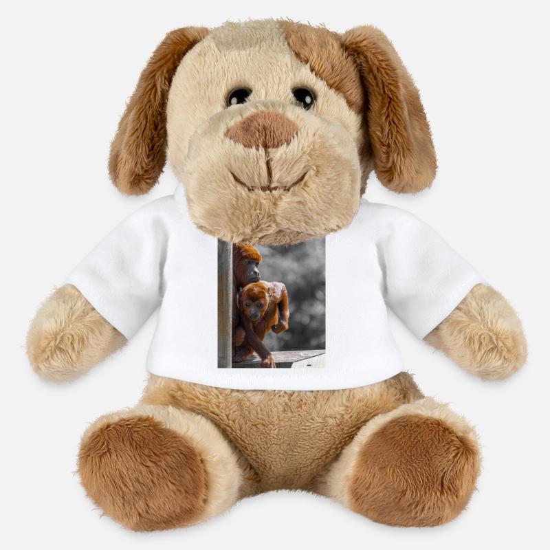Brüllaffen - MiniFeet® Hund Helge - Weiß